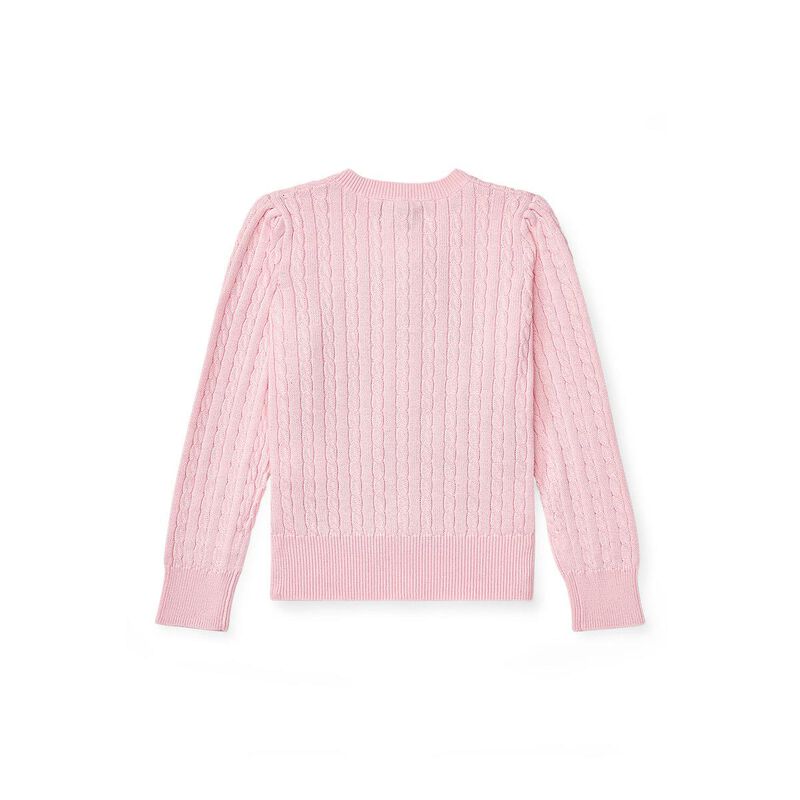 Ralph Lauren Mini-Cable Cotton Cardigan 3-6 image number 1